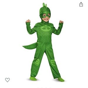 PJ Mask Classic Gekko Costume size large (4/6)